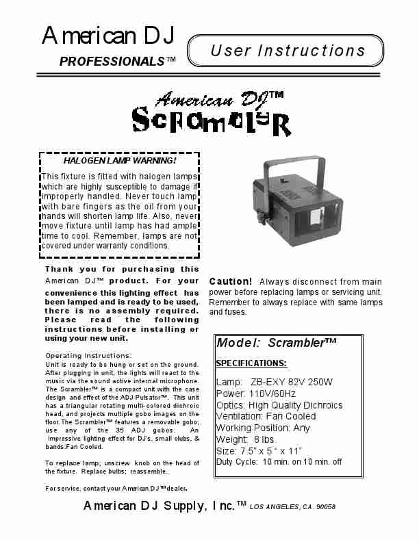 American DJ DJ Equipment Scrambler-page_pdf